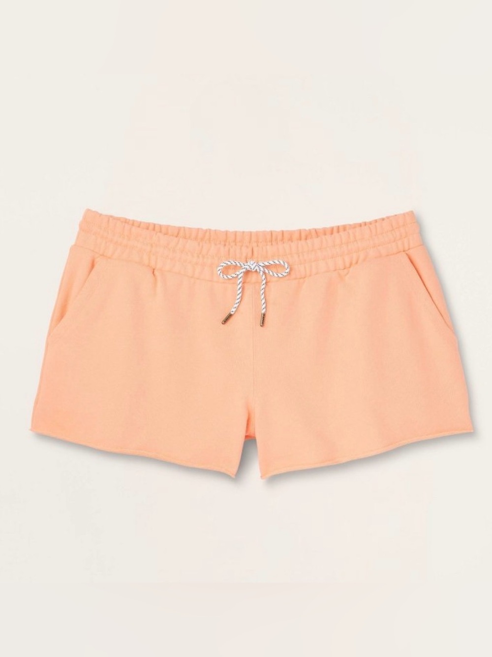 NWT Women's Mid-Rise Pull-On
Sweatshorts - Parke x
Target Peach Orange M